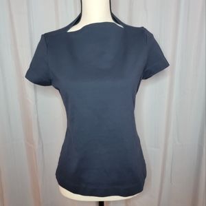 Saturday by Kate Spade slip neck cap sleeve shirt size medium